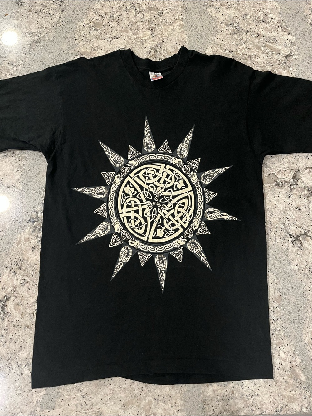 Vintage 1994 “Living in Skin” Celtic Art Tee